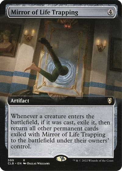 Mirror of Life Trapping Extended Art Commander Legends: Battle for Baldur's Gate Magic card