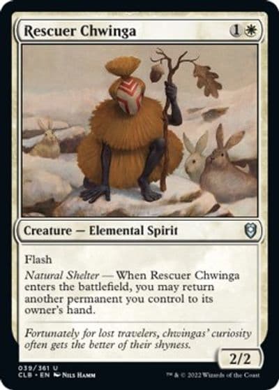 Rescuer Chwinga Commander Legends: Battle for Baldur's Gate Magic card