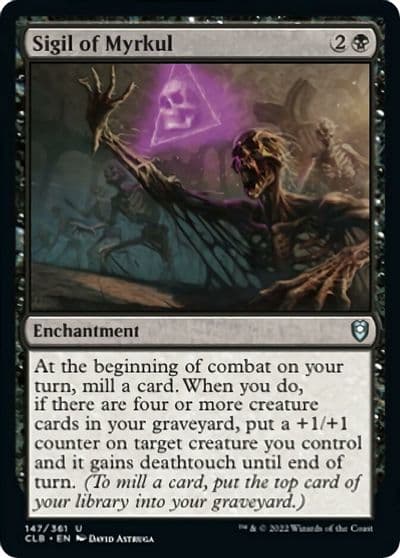 Sigil of Myrkul Commander Legends: Battle for Baldur's Gate Magic card