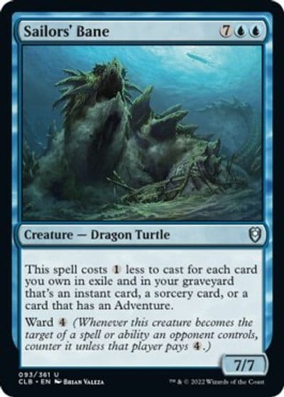 Sailors Bane Commander Legends: Battle for Baldur's Gate Magic card