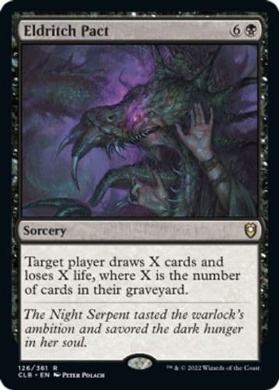 Eldritch Pact Commander Legends: Battle for Baldur's Gate Magic card
