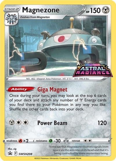 Magnezone - SWSH208 SWSH: Sword & Shield Promo Cards Pokemon card