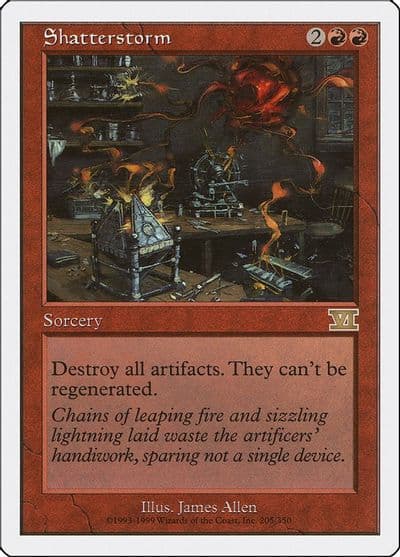 Shatterstorm Classic Sixth Edition Magic card