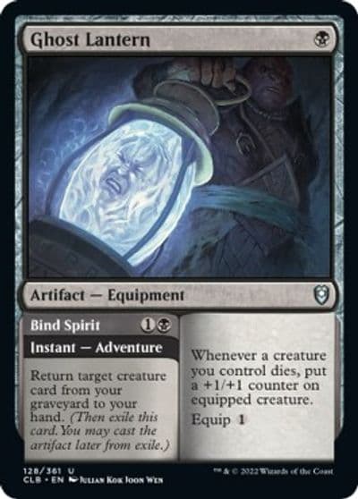 Ghost Lantern Commander Legends: Battle for Baldur's Gate Magic card