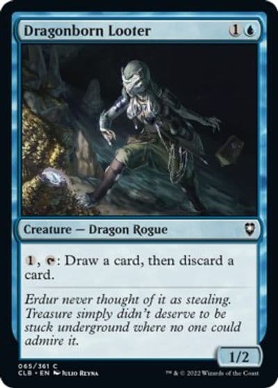 Dragonborn Looter Commander Legends: Battle for Baldur's Gate Magic card