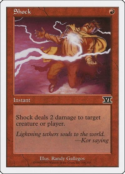 Shock Classic Sixth Edition Magic card