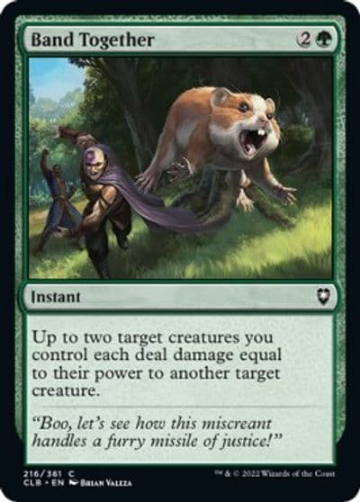 Band Together Commander Legends: Battle for Baldur's Gate Magic card