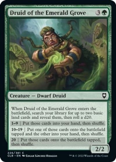 Druid of the Emerald Grove Commander Legends: Battle for Baldur's Gate Magic card