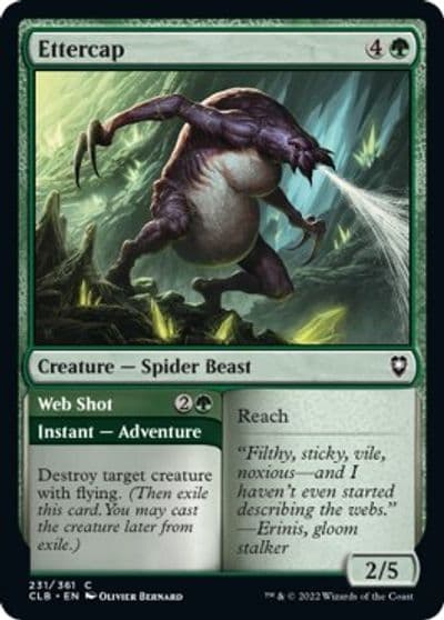 Ettercap Commander Legends: Battle for Baldur's Gate Magic card