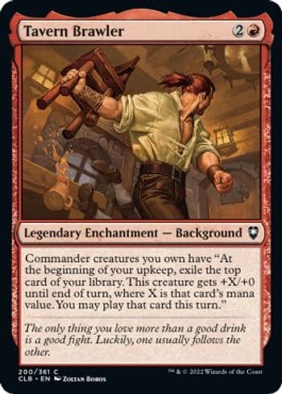 Tavern Brawler Commander Legends: Battle for Baldur's Gate Magic card