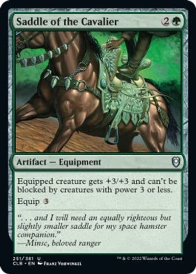 Saddle of the Cavalier Commander Legends: Battle for Baldur's Gate Magic card