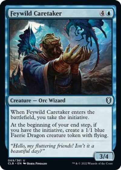 Feywild Caretaker Commander Legends: Battle for Baldur's Gate Magic card