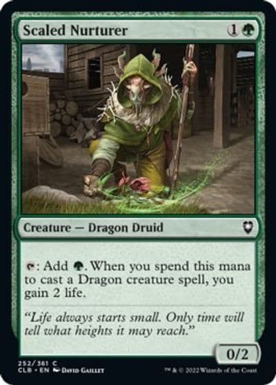Scaled Nurturer Commander Legends: Battle for Baldur's Gate Magic card
