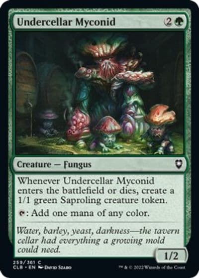 Undercellar Myconid Commander Legends: Battle for Baldur's Gate Magic card