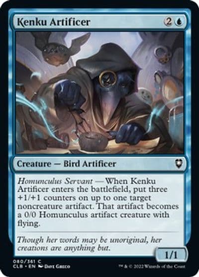 Kenku Artificer Commander Legends: Battle for Baldur's Gate Magic card
