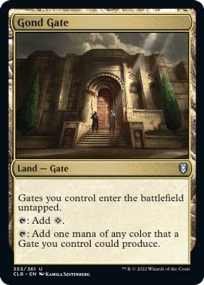Gond Gate Commander Legends: Battle for Baldur's Gate Magic card