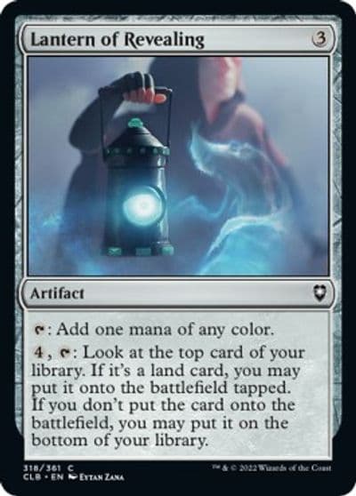 Lantern of Revealing Commander Legends: Battle for Baldur's Gate Magic card