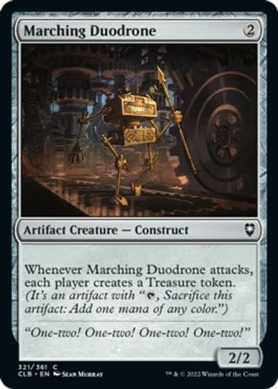 Marching Duodrone Commander Legends: Battle for Baldur's Gate Magic card