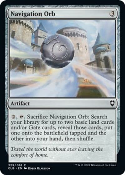 Navigation Orb Commander Legends: Battle for Baldur's Gate Magic card