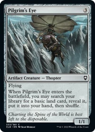 Pilgrims Eye Commander Legends: Battle for Baldur's Gate Magic card