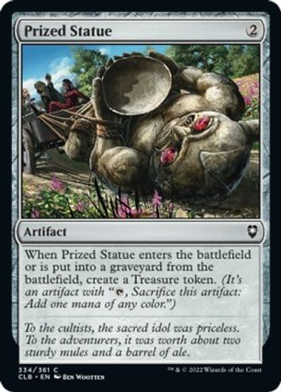 Prized Statue Commander Legends: Battle for Baldur's Gate Magic card