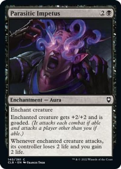 Parasitic Impetus Commander Legends: Battle for Baldur's Gate Magic card