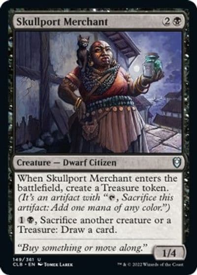 Skullport Merchant Commander Legends: Battle for Baldur's Gate Magic card