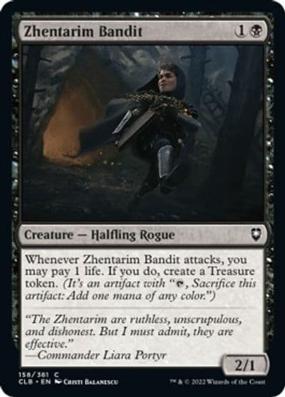 Zhentarim Bandit Commander Legends: Battle for Baldur's Gate Magic card