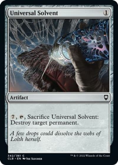 Universal Solvent Commander Legends: Battle for Baldur's Gate Magic card