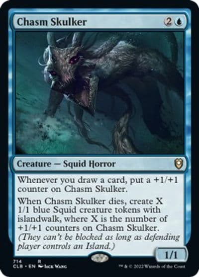 Chasm Skulker Commander Legends: Battle for Baldur's Gate Magic card