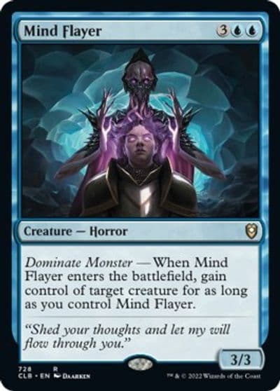 Mind Flayer Commander Legends: Battle for Baldur's Gate Magic card