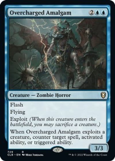 Overcharged Amalgam Commander Legends: Battle for Baldur's Gate Magic card