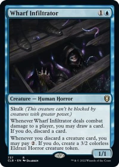 Wharf Infiltrator Commander Legends: Battle for Baldur's Gate Magic card