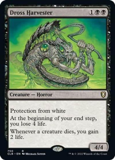 Dross Harvester Commander Legends: Battle for Baldur's Gate Magic card