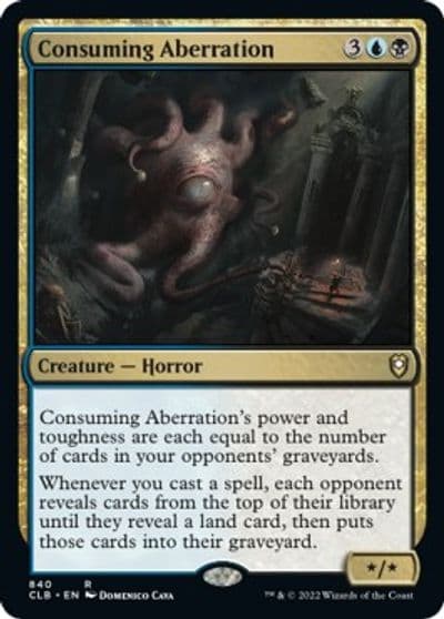 Consuming Aberration Commander Legends: Battle for Baldur's Gate Magic card
