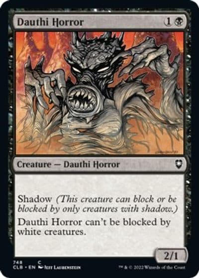 Dauthi Horror Commander Legends: Battle for Baldur's Gate Magic card