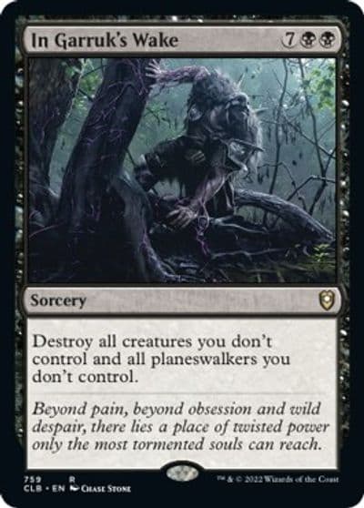 In Garruks Wake Commander Legends: Battle for Baldur's Gate Magic card