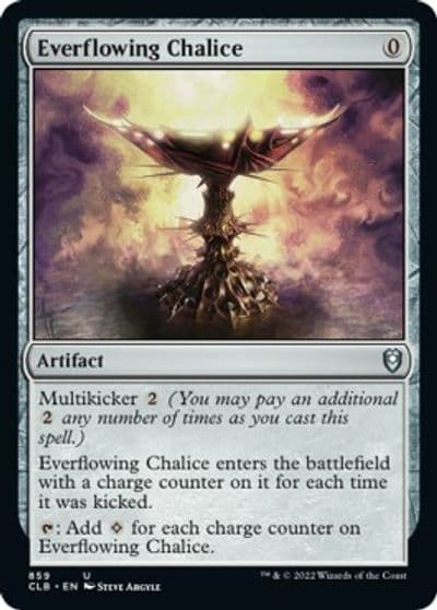 Everflowing Chalice Commander Legends: Battle for Baldur's Gate Magic card