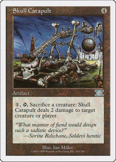 Skull Catapult Classic Sixth Edition Magic card