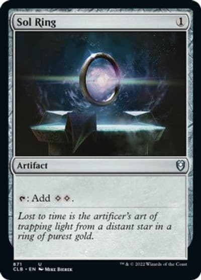 Sol Ring Commander Legends: Battle for Baldur's Gate Magic card
