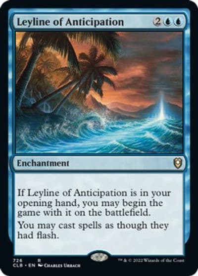 Leyline of Anticipation Commander Legends: Battle for Baldur's Gate Magic card