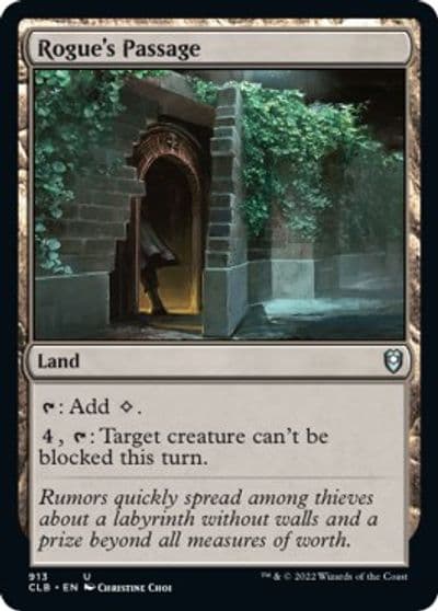 Rogues Passage Commander Legends: Battle for Baldur's Gate Magic card