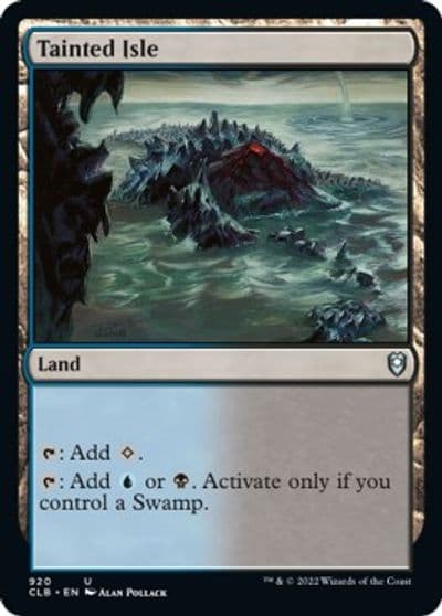 Tainted Isle Commander Legends: Battle for Baldur's Gate Magic card