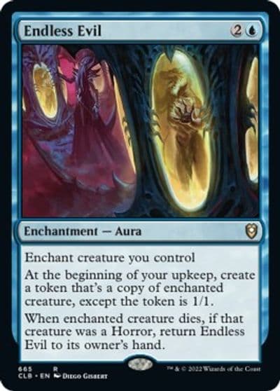 Endless Evil Commander Legends: Battle for Baldur's Gate Magic card