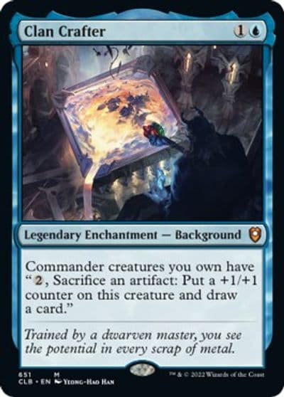 Clan Crafter Commander Legends: Battle for Baldur's Gate Magic card