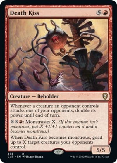 Death Kiss Commander Legends: Battle for Baldur's Gate Magic card