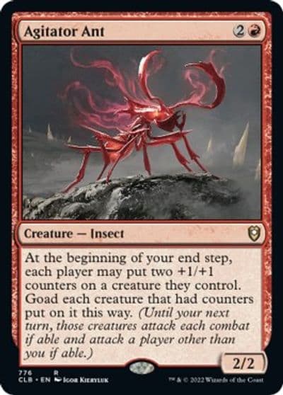 Agitator Ant Commander Legends: Battle for Baldur's Gate Magic card