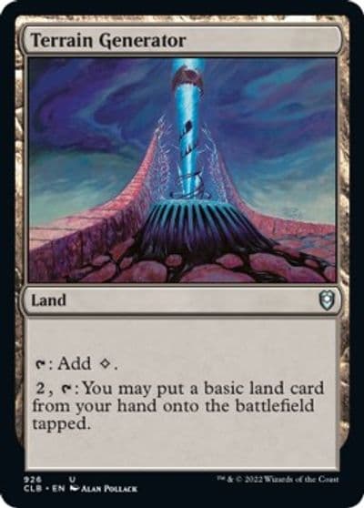 Terrain Generator Commander Legends: Battle for Baldur's Gate Magic card