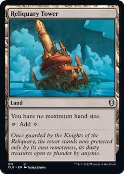 Reliquary Tower Commander Legends: Battle for Baldur's Gate Magic card
