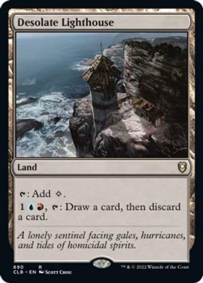 Desolate Lighthouse Commander Legends: Battle for Baldur's Gate Magic card